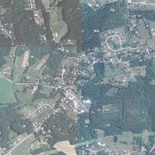 Aerial/Satellite Image of Knauers, PA