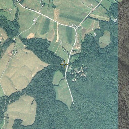 Aerial/Satellite Image of Laurel Fork, PA
