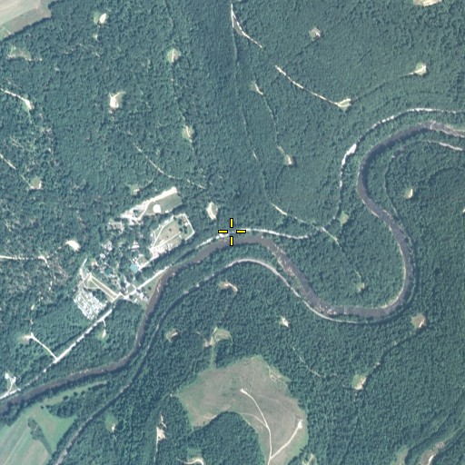 Aerial/Satellite Image of Laurel Run, PA
