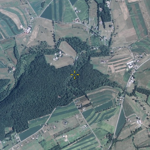 Aerial/Satellite Image of Laurel Run, PA