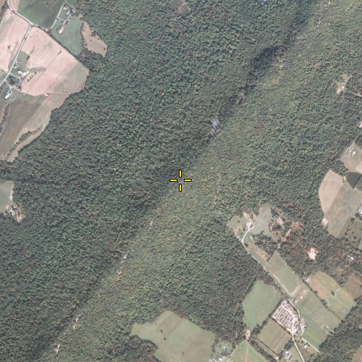 Aerial/Satellite Image of Little Scrub Ridge, PA