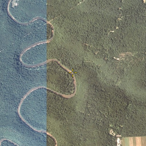Aerial/Satellite Image of Lytle Run, PA