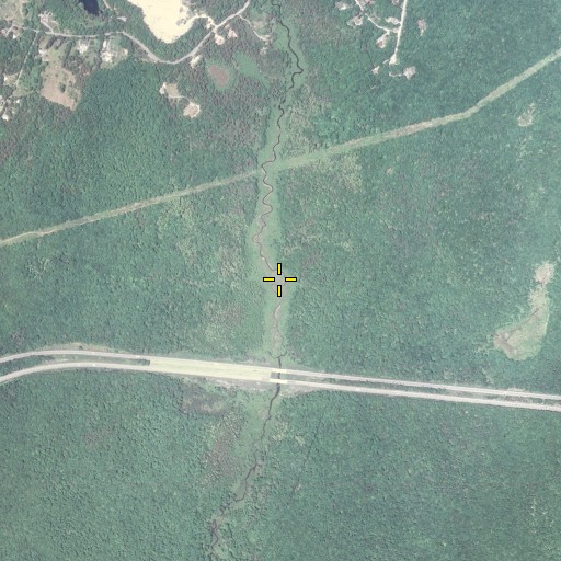 Aerial/Satellite Image of Maple Brook, PA