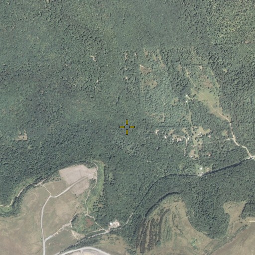 Aerial/Satellite Image of Marks Run, PA