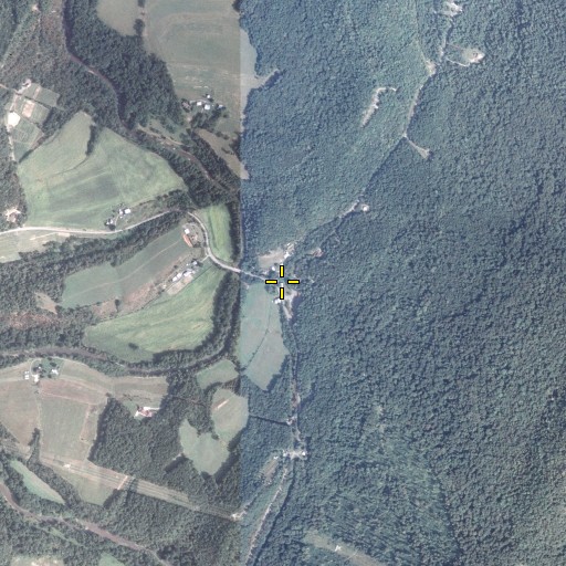 Aerial/Satellite Image of Meadow Gap, PA