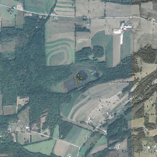Aerial/Satellite Image of Mud Pond, PA