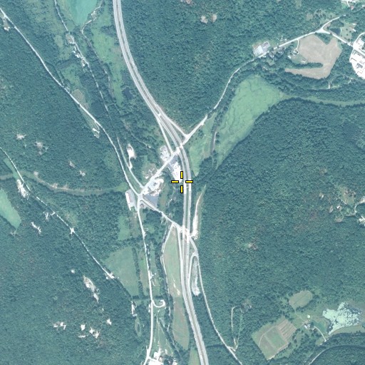 Aerial/Satellite Image of Nine Partners Creek, PA
