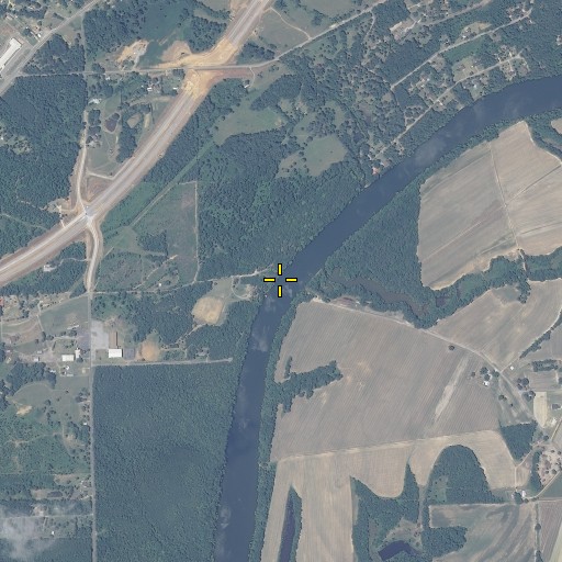 Aerial/Satellite Image of Fitts Ferry, AL