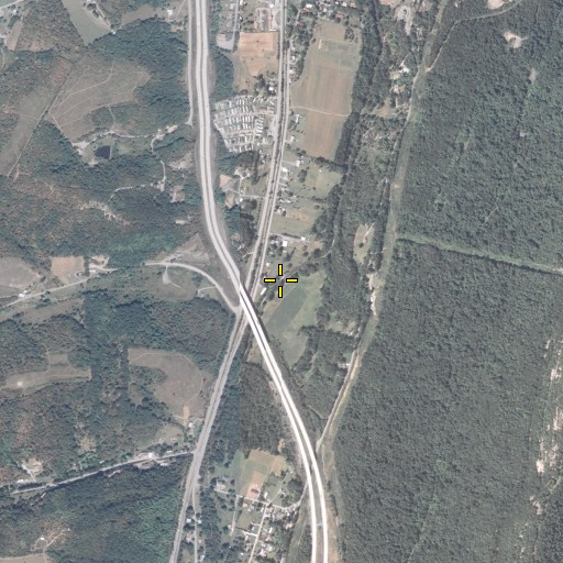 Aerial/Satellite Image of Pawpaw Run, PA