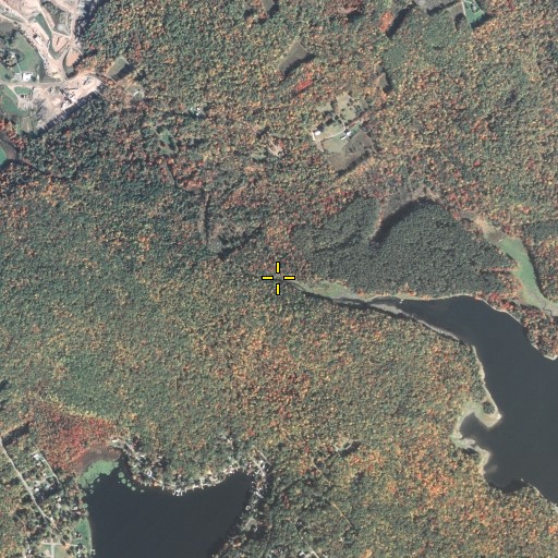 Aerial/Satellite Image of Pikes Creek, PA