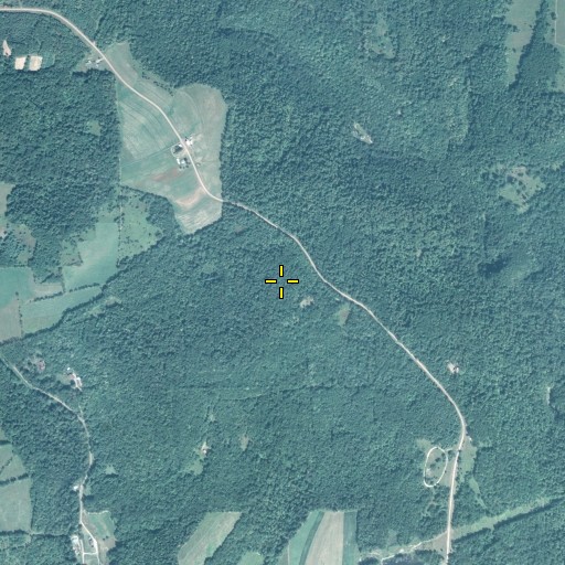 Aerial/Satellite Image of Pine Hill, PA