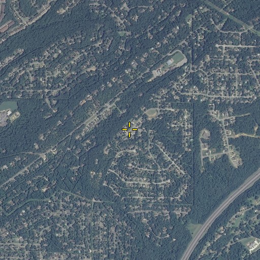 Aerial/Satellite Image of Flat Ridge, AL