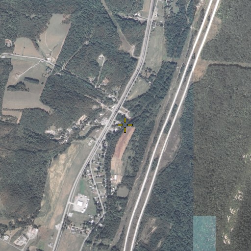 Aerial/Satellite Image of Polecat Run, PA