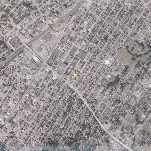 Aerial/Satellite Image of Roosevelt Junior High School, PA