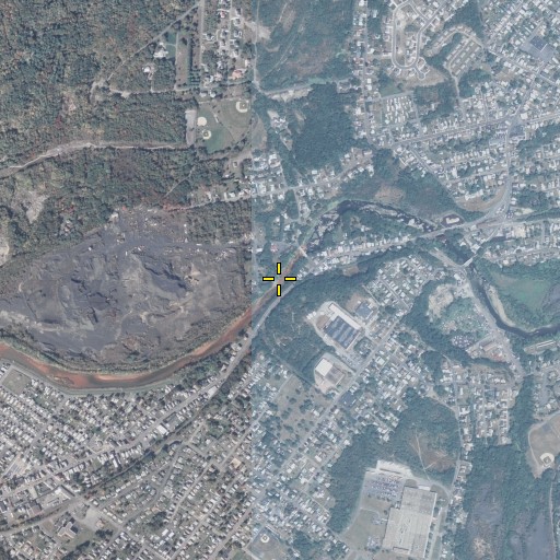 Aerial/Satellite Image of Saint Johns Creek, PA