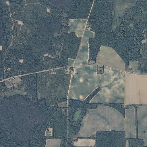Aerial/Satellite Image of Friendship Church, AL
