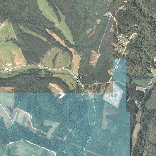 Aerial/Satellite Image of Sipes Branch, PA