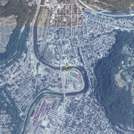Aerial/Satellite Image of Solomon Run, PA
