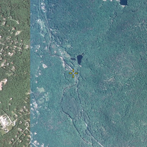 Aerial/Satellite Image of Spruce Cabin Run, PA
