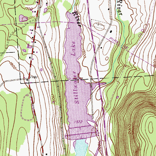 Topographic Map of Stillwater Lake, PA