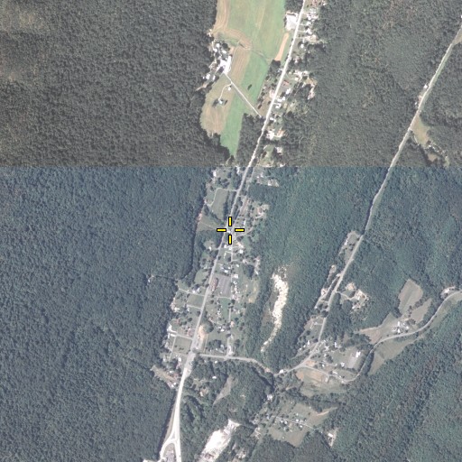 Aerial/Satellite Image of Tatesville, PA