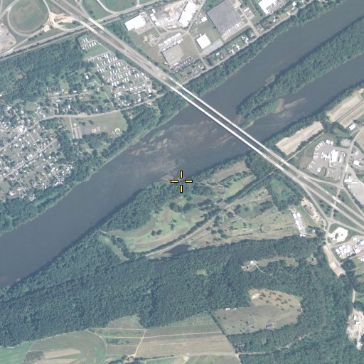 Aerial/Satellite Image of Tenmile Run, PA