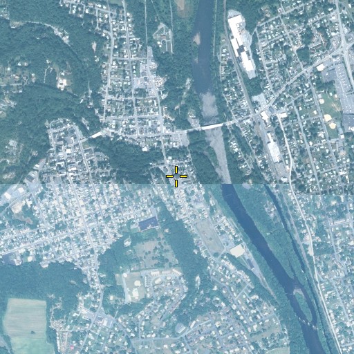Aerial/Satellite Image of Third Ward School, PA