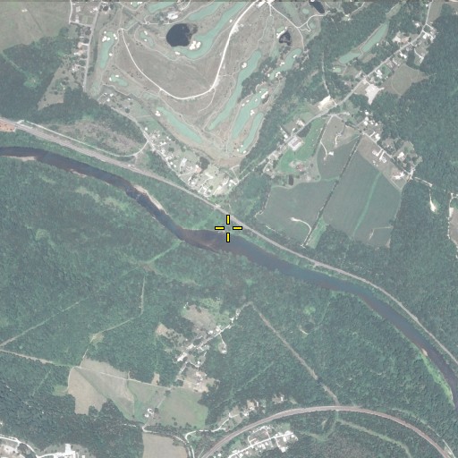 Aerial/Satellite Image of Toms Run, PA