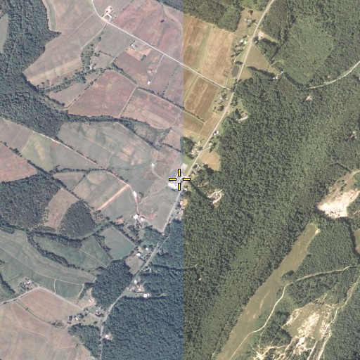 Aerial/Satellite Image of Trough Creek Valley School, PA