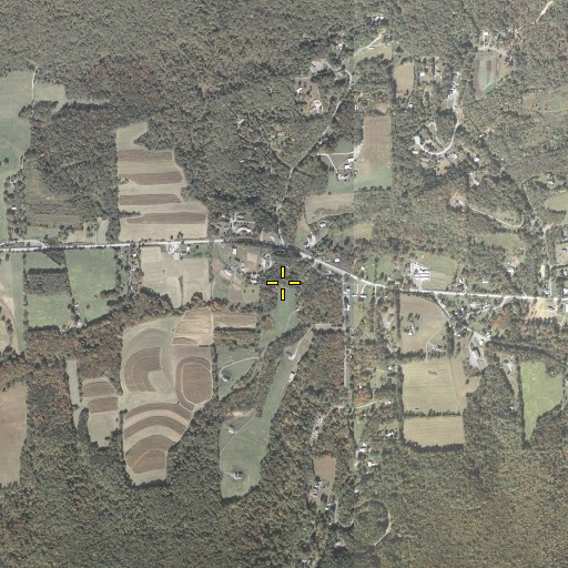 Aerial/Satellite Image of Trout Run, PA
