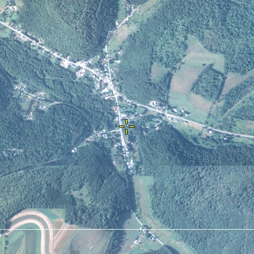 Aerial/Satellite Image of Trout Run, PA