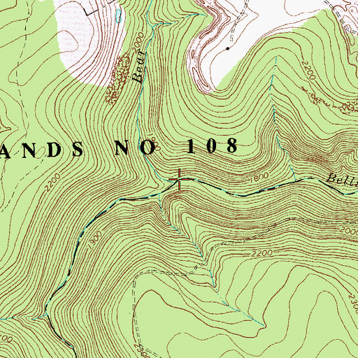 Topographic Map of Tubb Run, PA