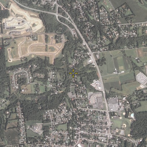 Aerial/Satellite Image of Tumble Brook, PA