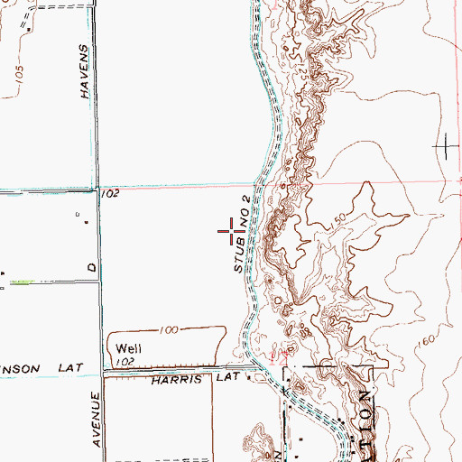 Topographic Map of Stub Number Two, AZ