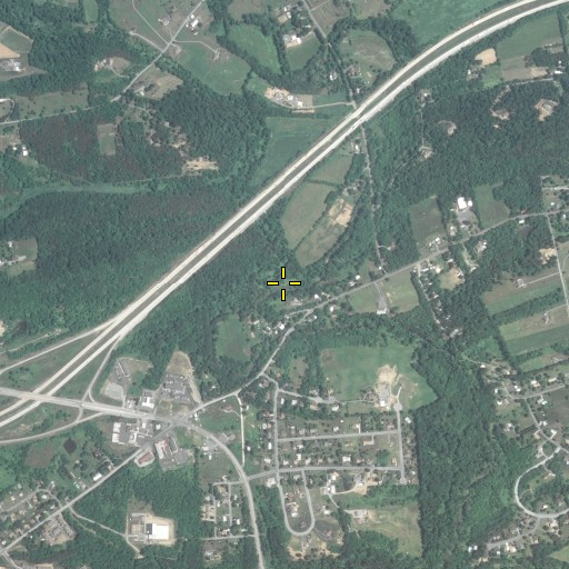 Aerial/Satellite Image of Walnut Run, PA