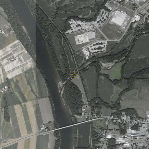 Aerial/Satellite Image of Wolf Run, PA
