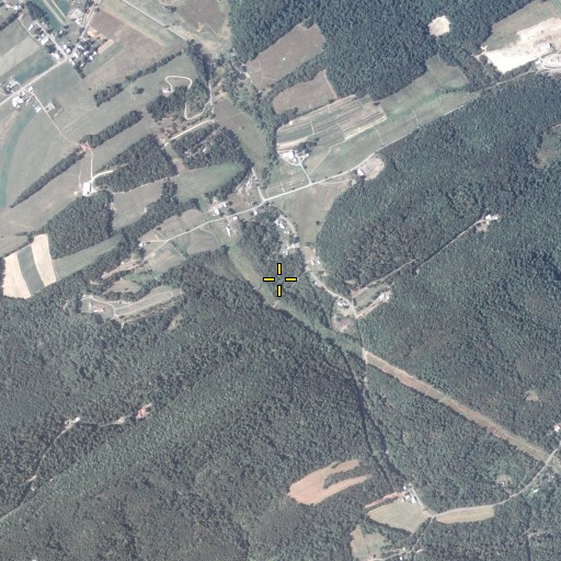 Aerial/Satellite Image of Woodward Run, PA