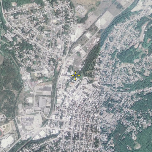 Aerial/Satellite Image of Racket Brook, PA