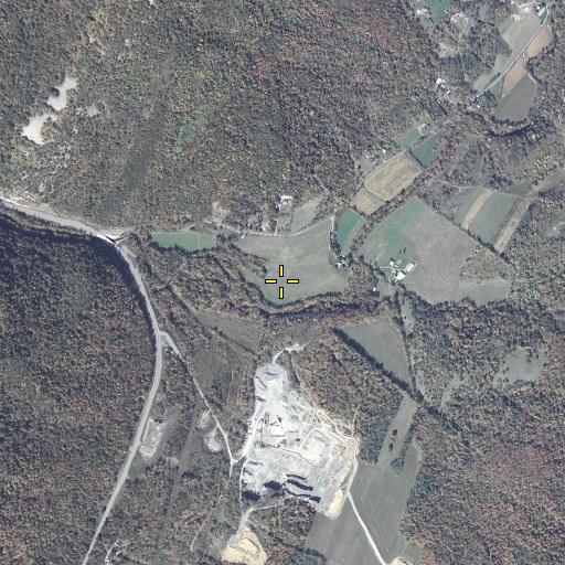 Aerial/Satellite Image of Blacklog Valley, PA