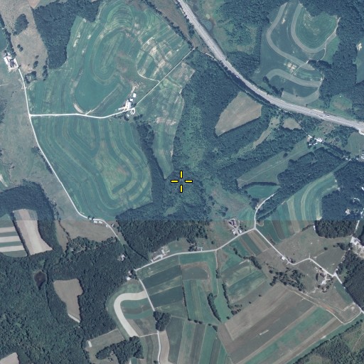 Aerial/Satellite Image of Crab Run, PA