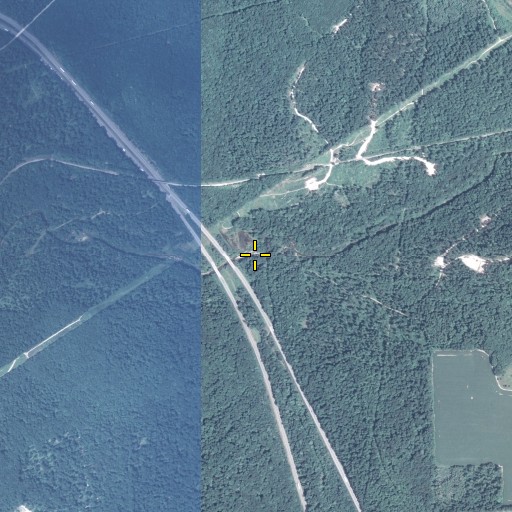 Aerial/Satellite Image of Fivemile Run, PA