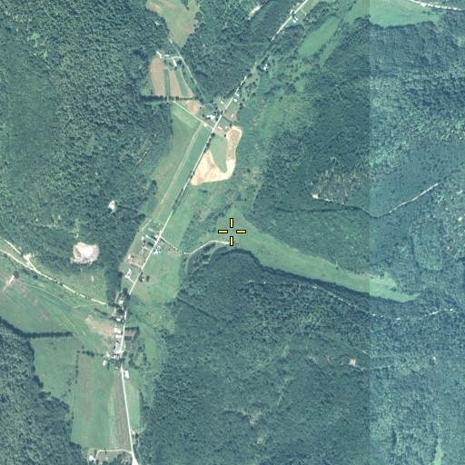 Aerial/Satellite Image of Hackett Hollow, PA