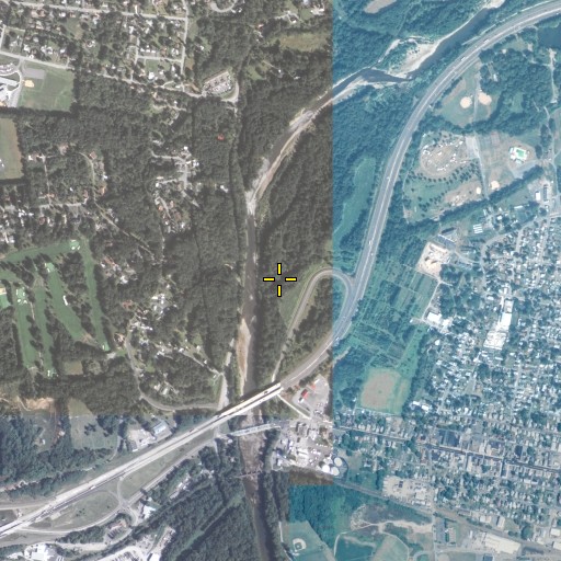 Aerial/Satellite Image of Mill Creek, PA