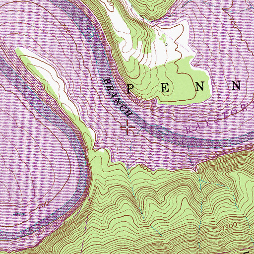 Raystown Lake Topographic Map Raystown Lake, Pa