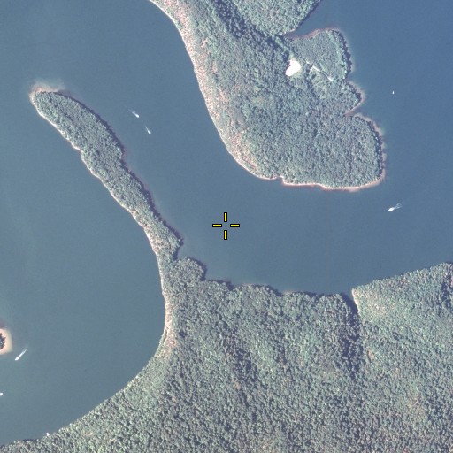 Aerial/Satellite Image of Raystown Lake, PA