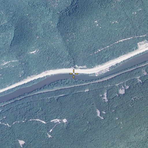 Aerial/Satellite Image of Roaring Run, PA