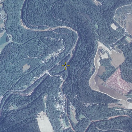 Aerial/Satellite Image of Shade Creek, PA