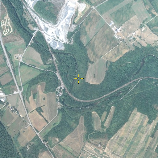 Aerial/Satellite Image of Sinking Run, PA