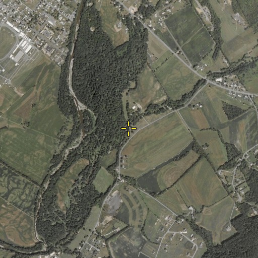 Aerial/Satellite Image of Sugar Run, PA
