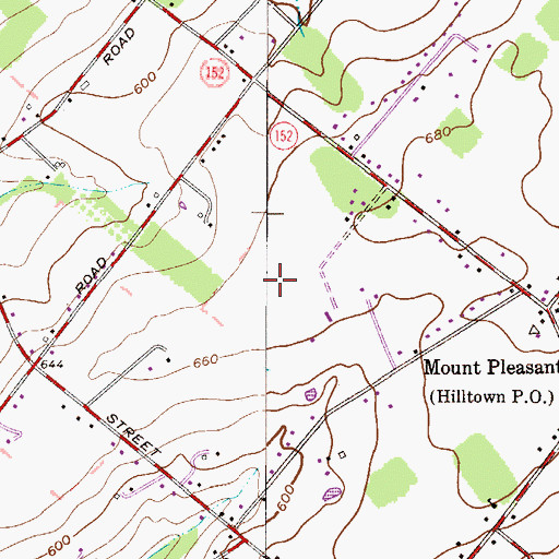 Topographic Map of Philadelphia Airport, PA